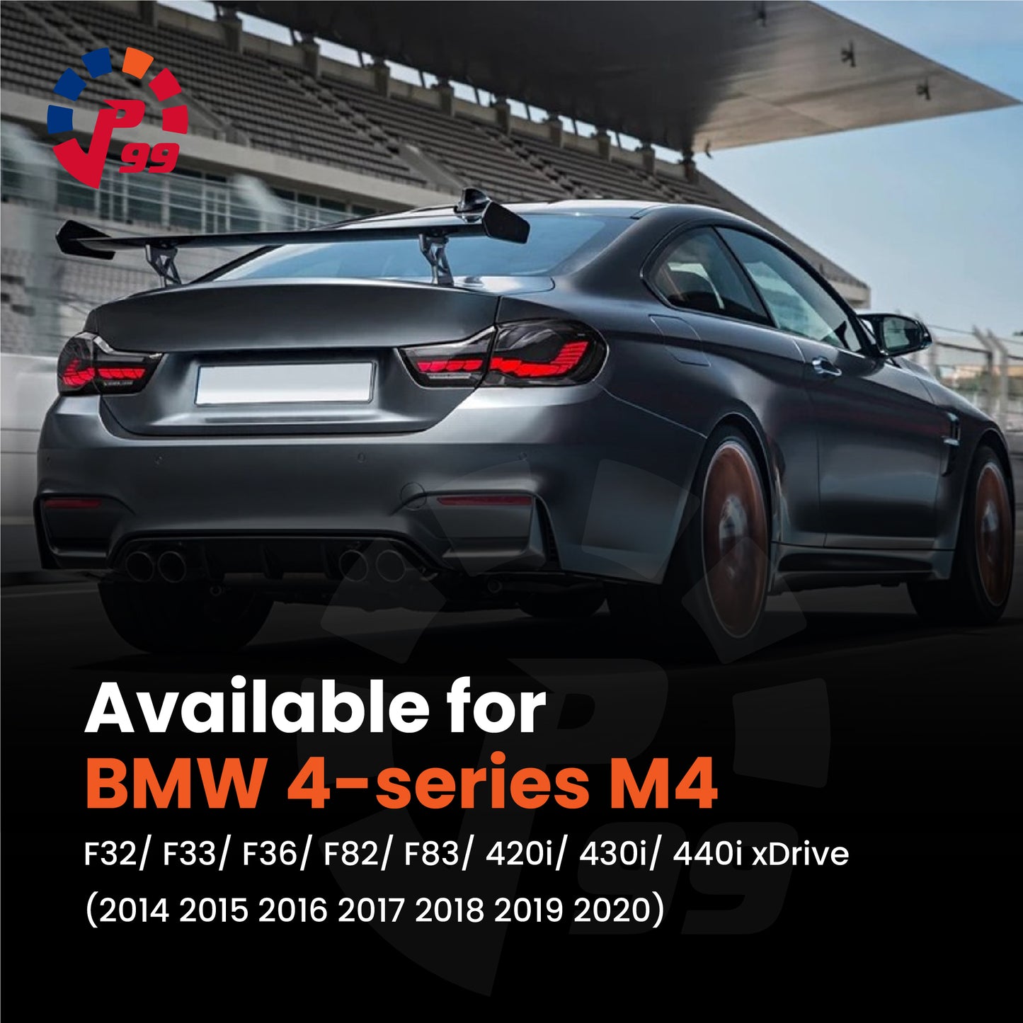 BMW 4 Series GTS Tail Lights | F82/F83/F32/F36 | Smoked