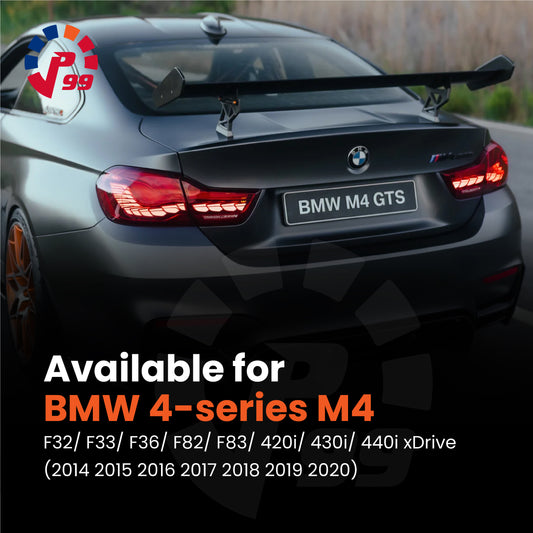 BMW 4 Series GTS Tail Lights | F82/F83/F32/F36 | Red/Clear