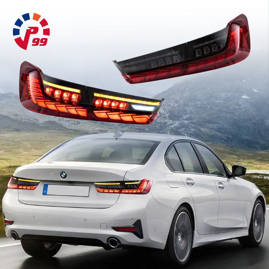 BMW 3 Series GTS Tail Lights | G20/G80 | Red/Clear